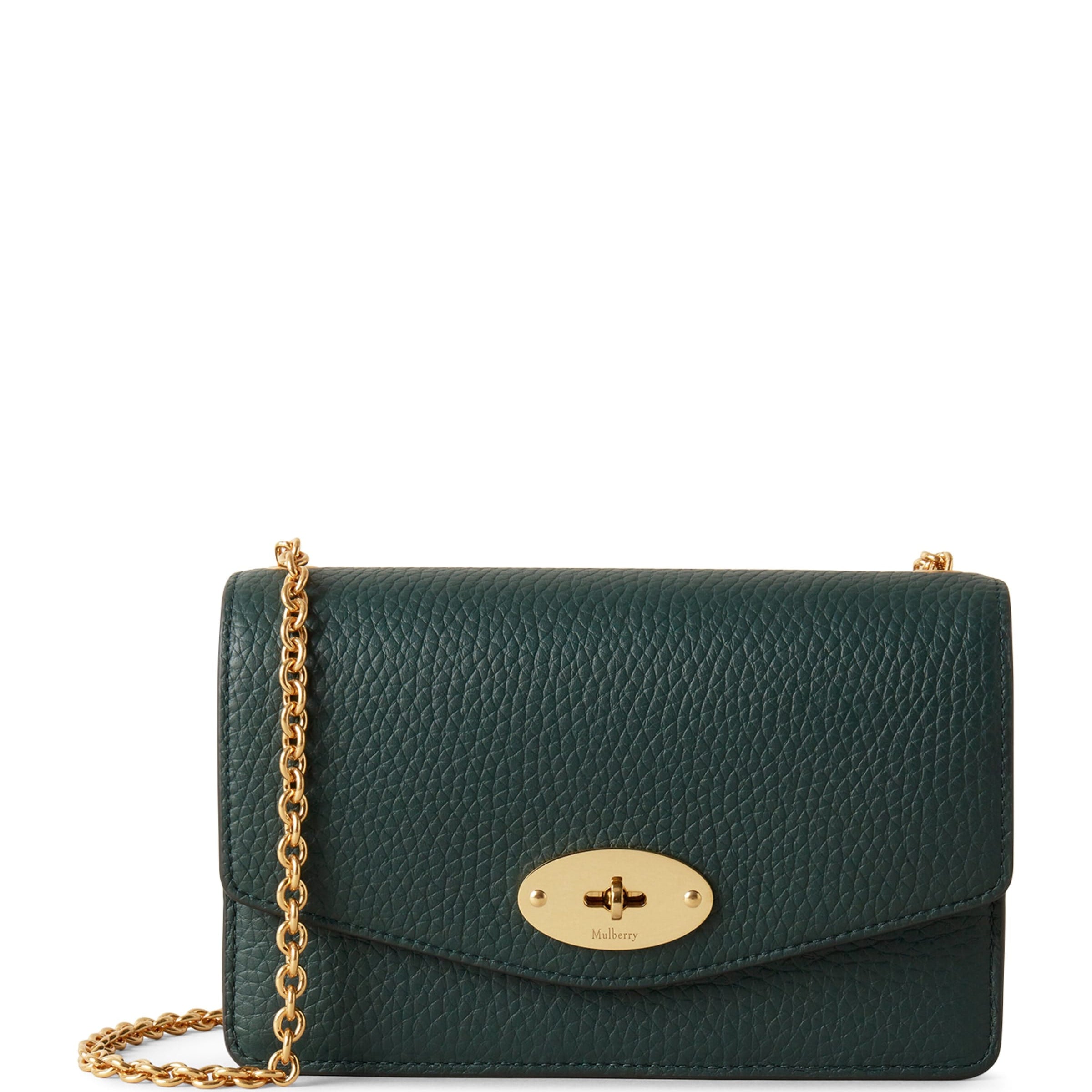 Mulberry Green Small Darley Cross-Body Bag