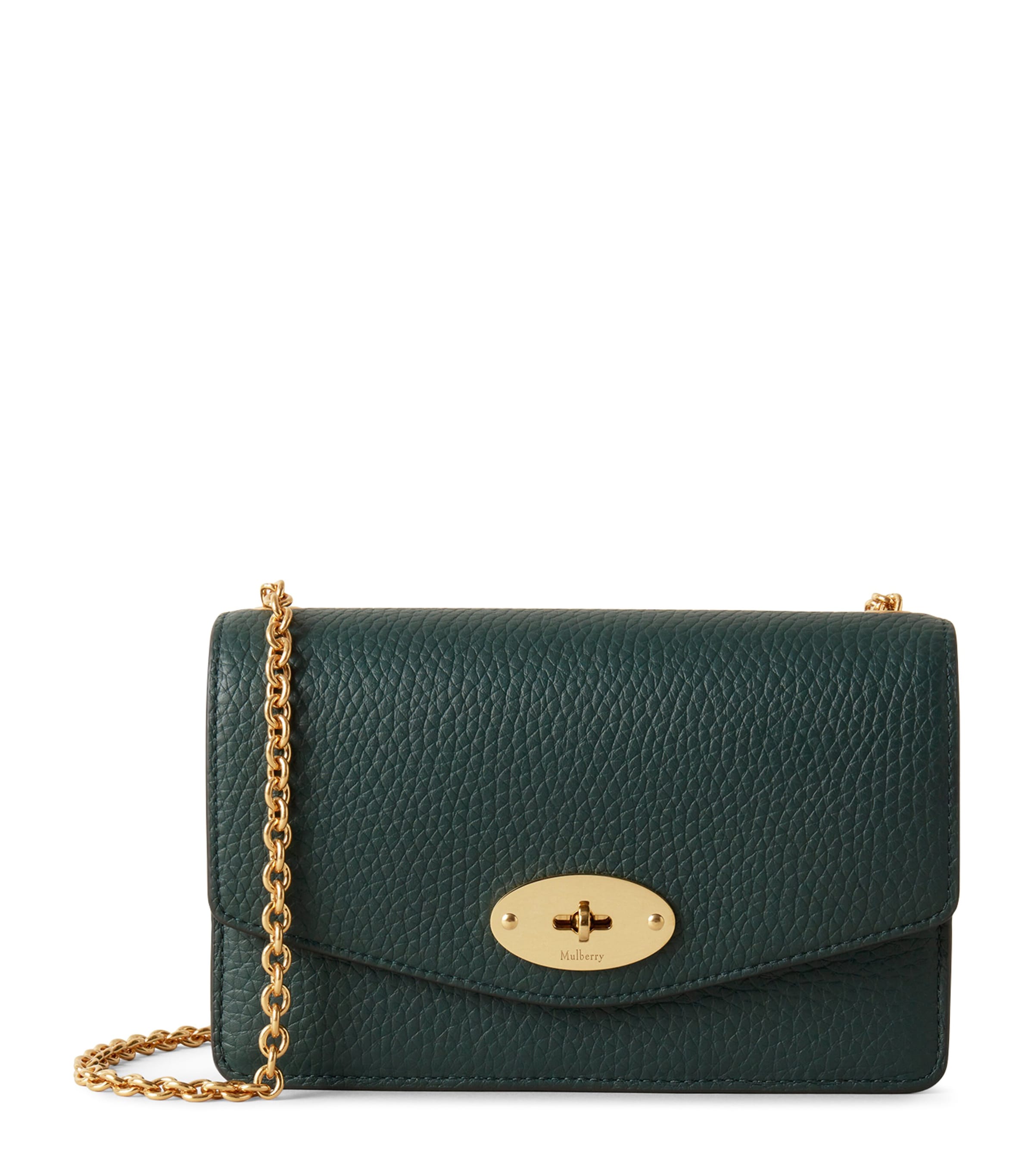 Mulberry Green Small Darley Cross-Body Bag