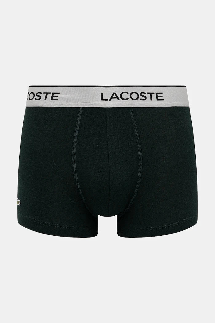 Lacoste Erkek Dar Kesim Pamuklu Boxer 3'lü