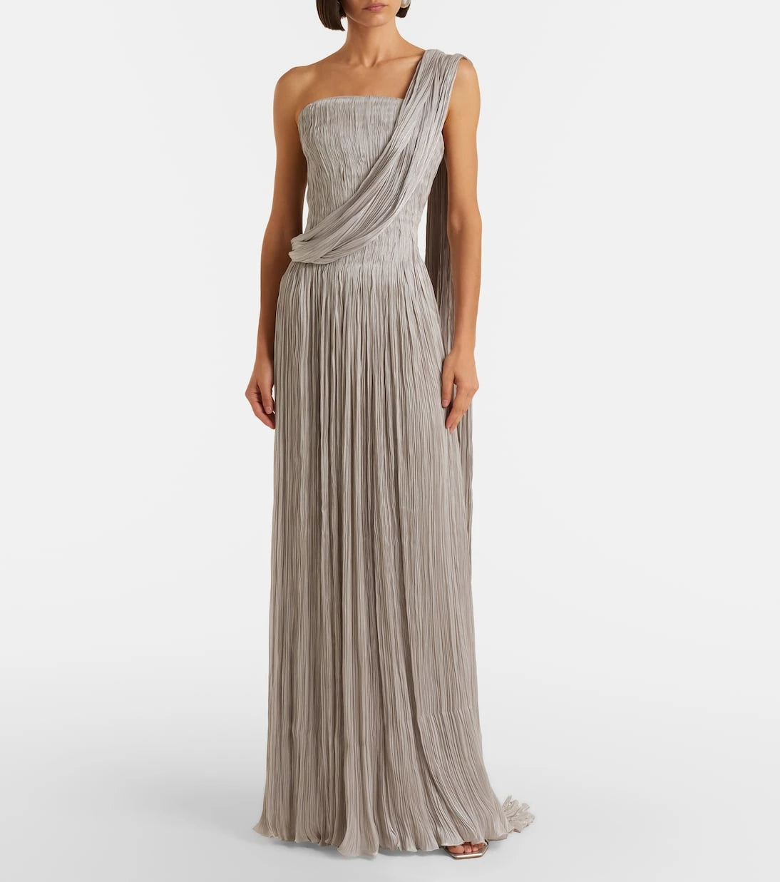 Marmar Halim - Pleated bustier gown