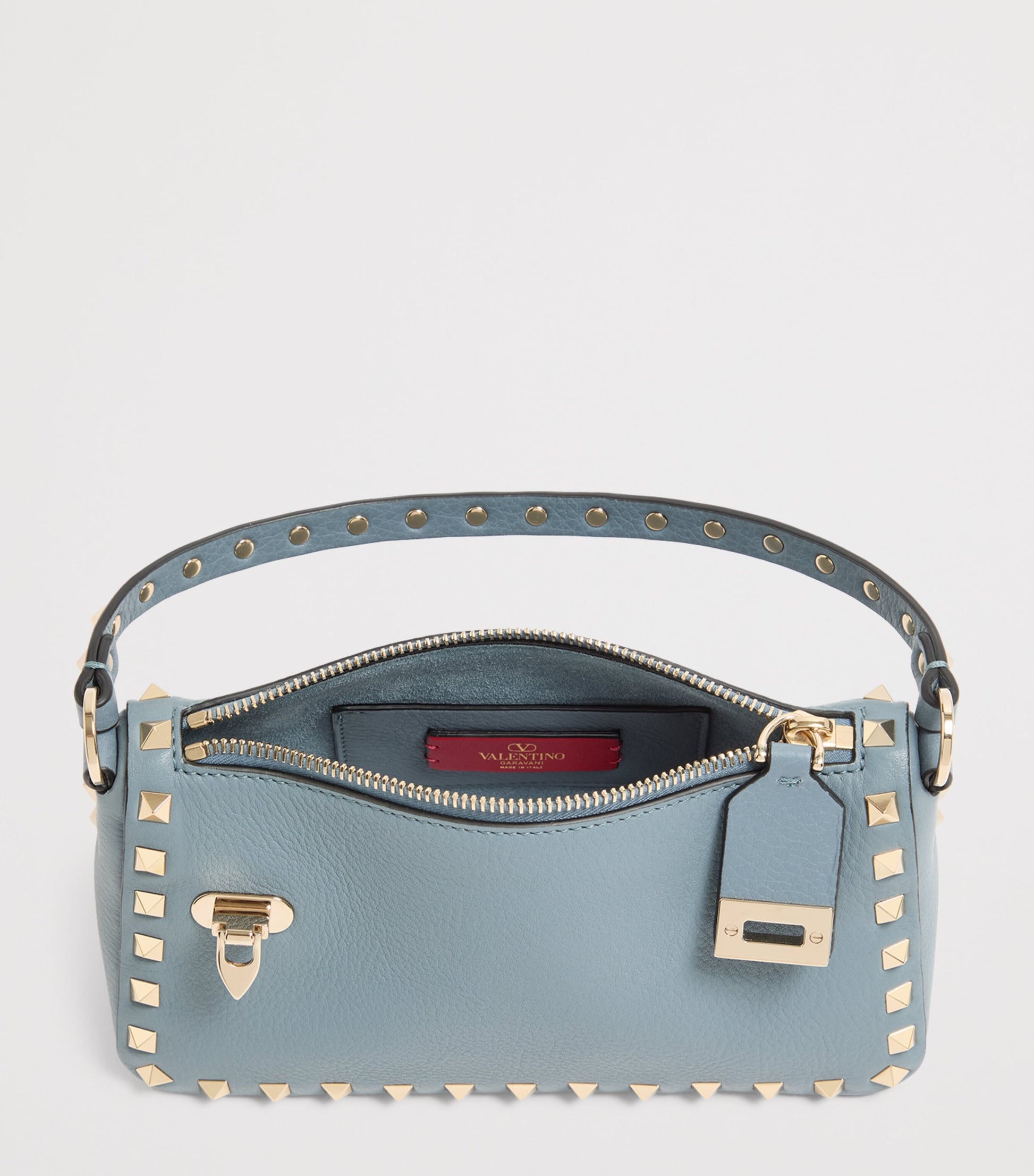 Valentino Garavani Small Leather Rockstud Shoulder Bag