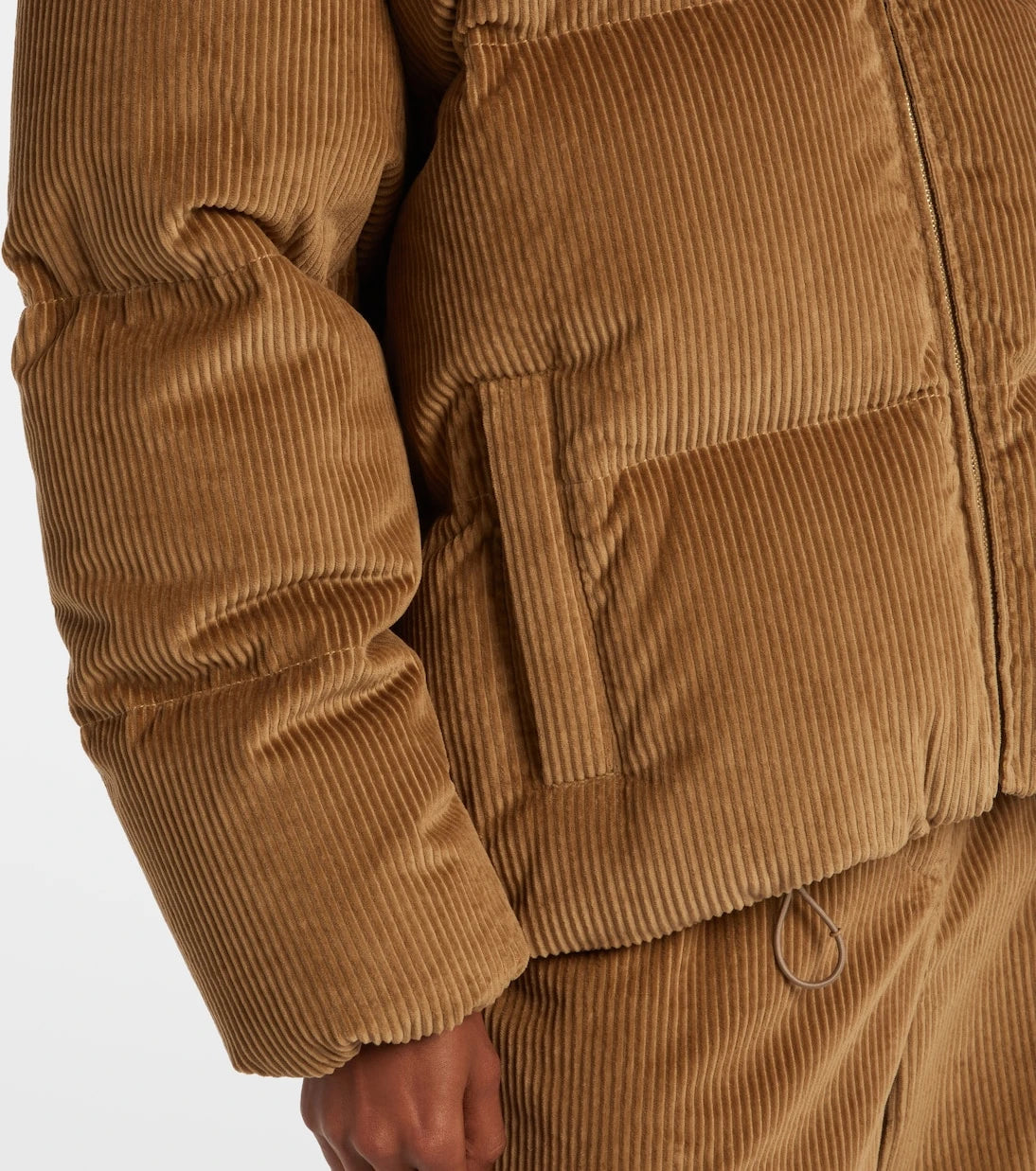 Miu Miu - Cotton corduroy down jacket