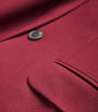MAX&Co. Red Single-Breasted Blazer