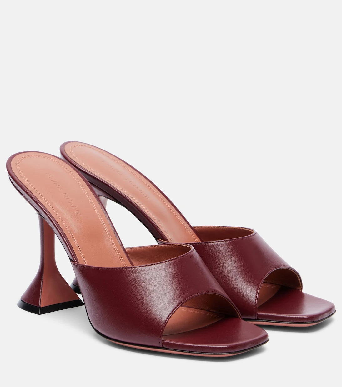 Amina Muaddi - Lupita 95 leather mules