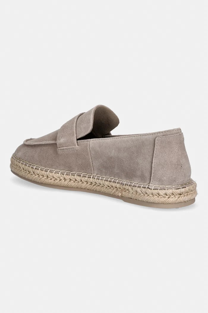 Calvin Klein Erkek Süet Espadrille Loafer Band Su