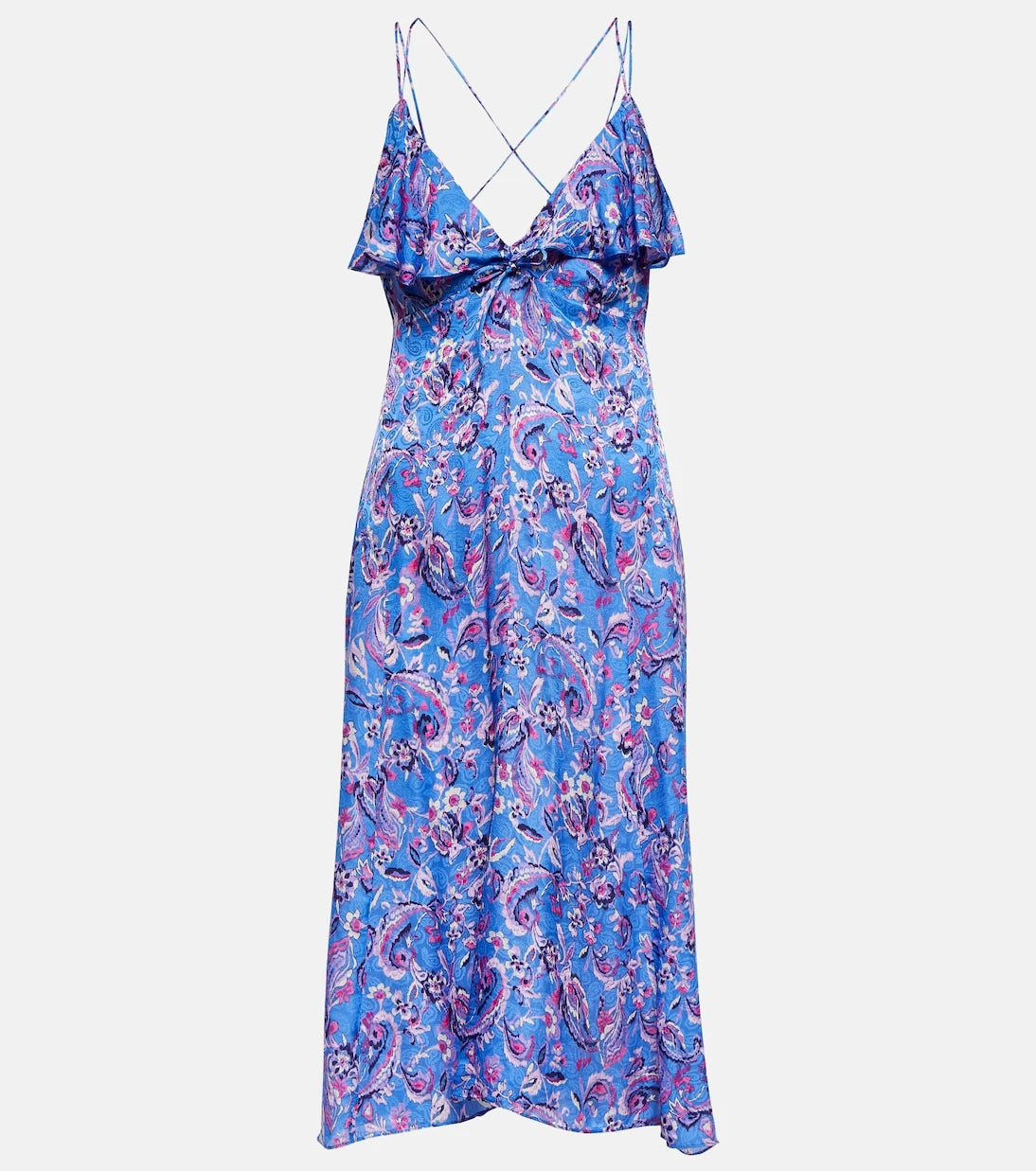 Isabel Marant - Paysa printed silk-blend midi dress