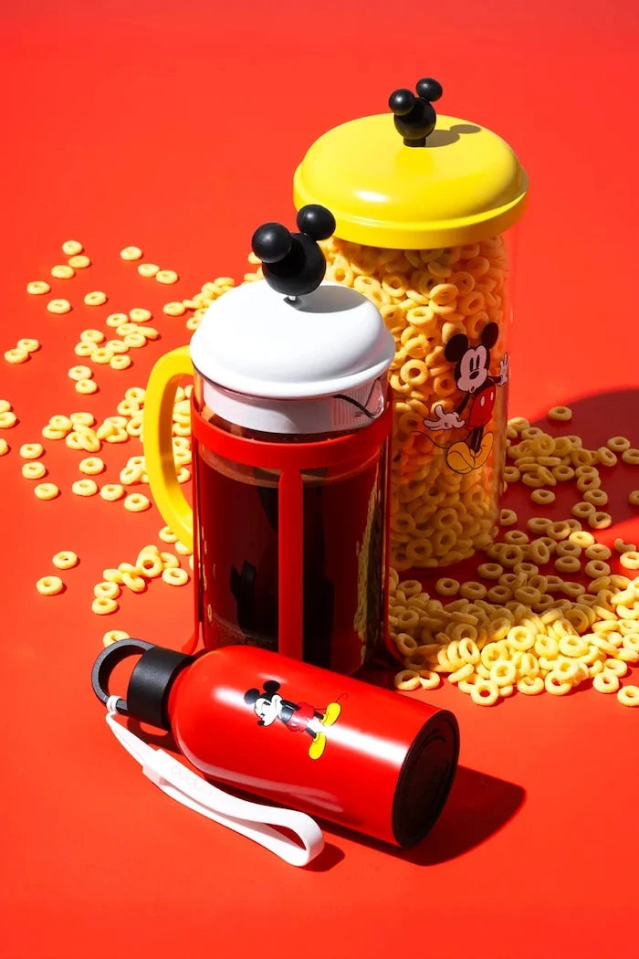 Bodum borosilikat cam kahve demlik Jawa Disney-Mickey 1 l
