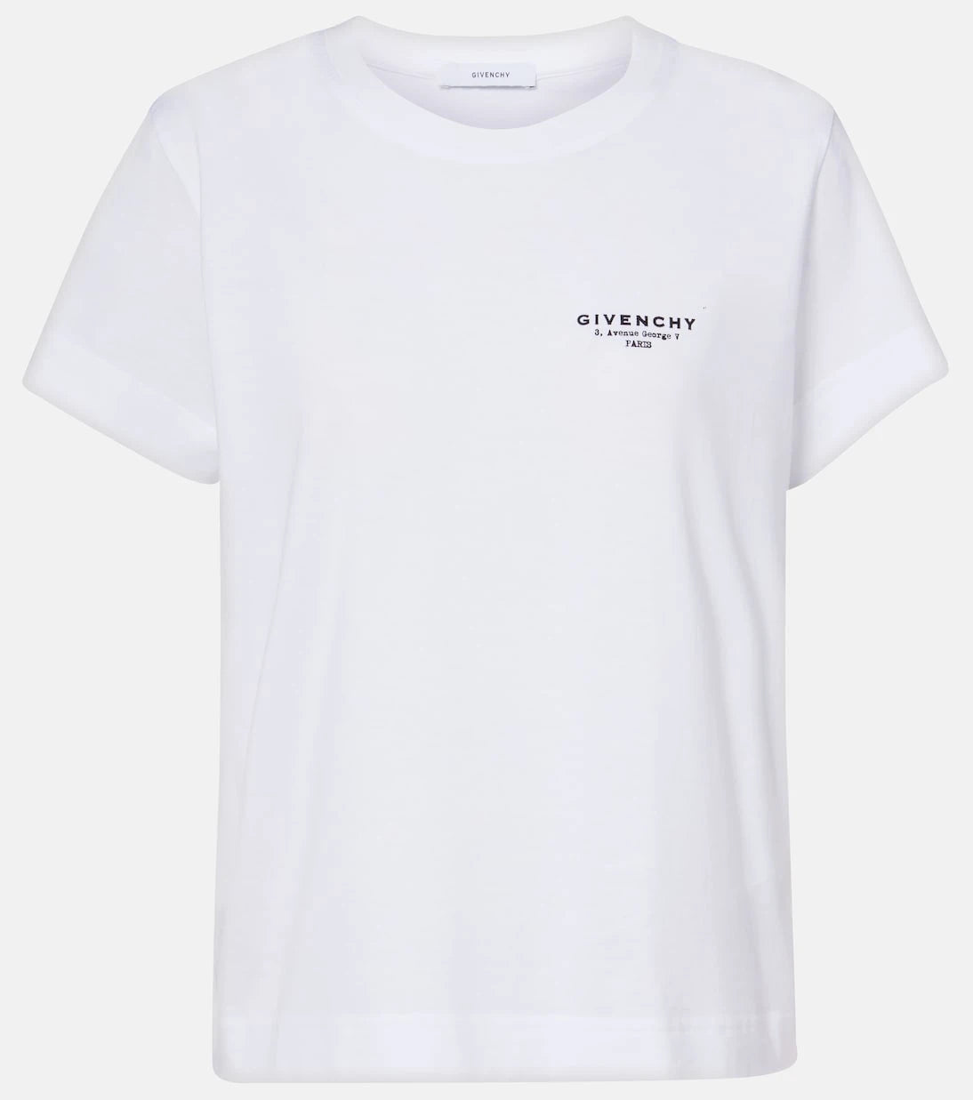Givenchy - Givenchy Stamp logo cotton jersey T-shirt
