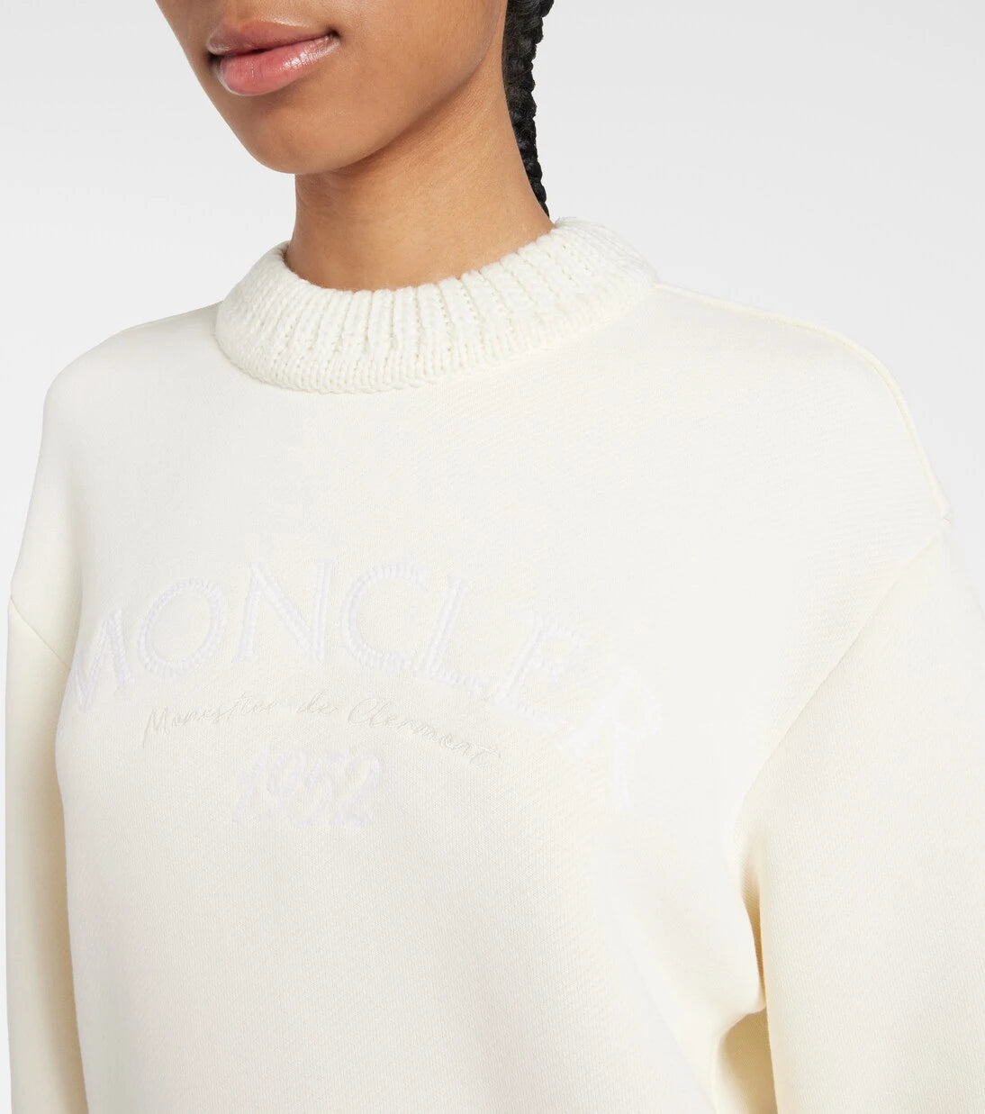 Moncler - Logo cotton-blend sweatshirt