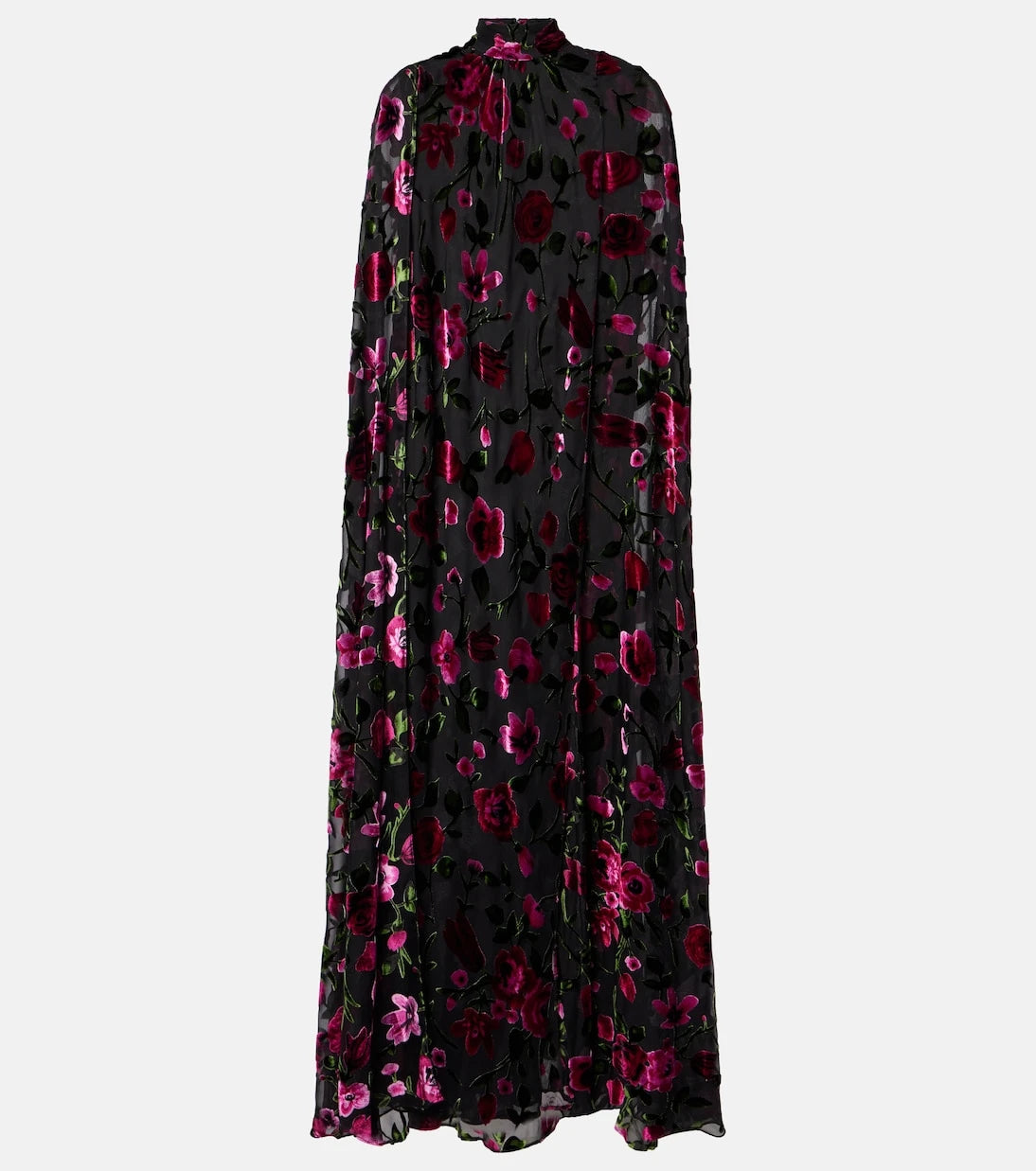 Rodarte - فستان مخملي بنقشة ديفوريه