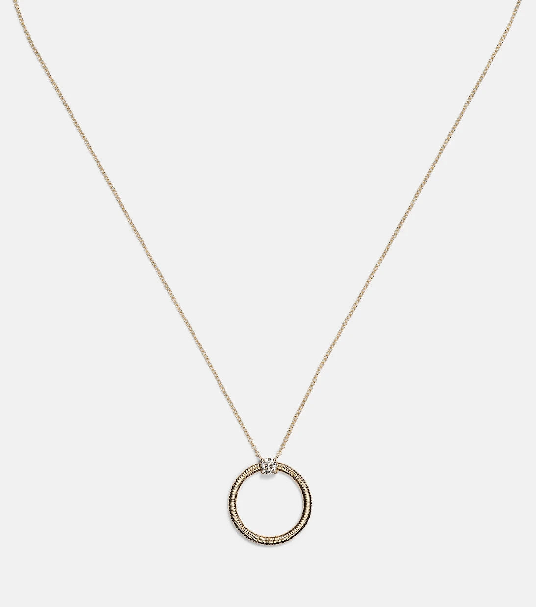 Stone and Strand - Prince 14kt gold necklace with diamonds