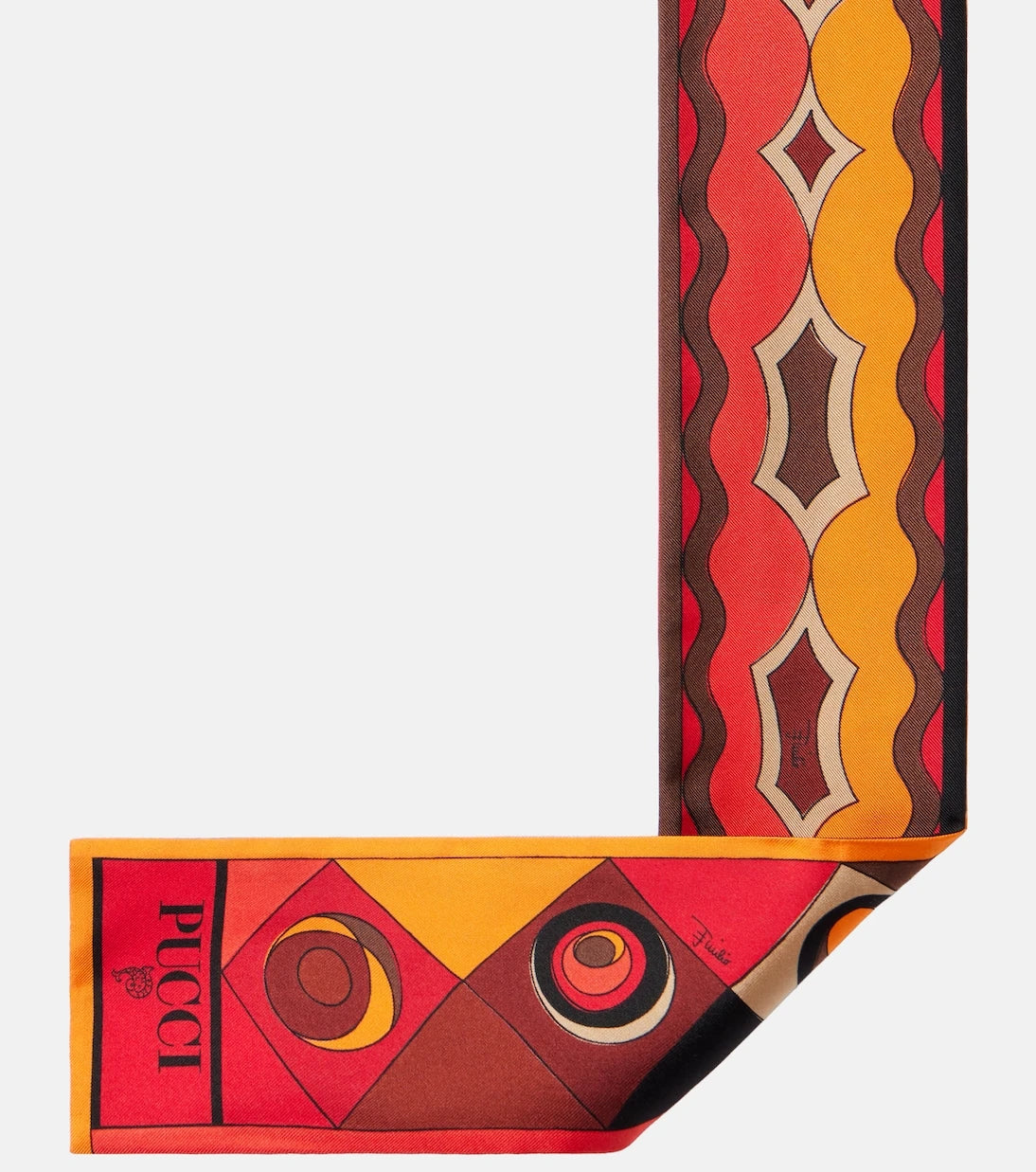 Pucci - Manuba silk twill scarf