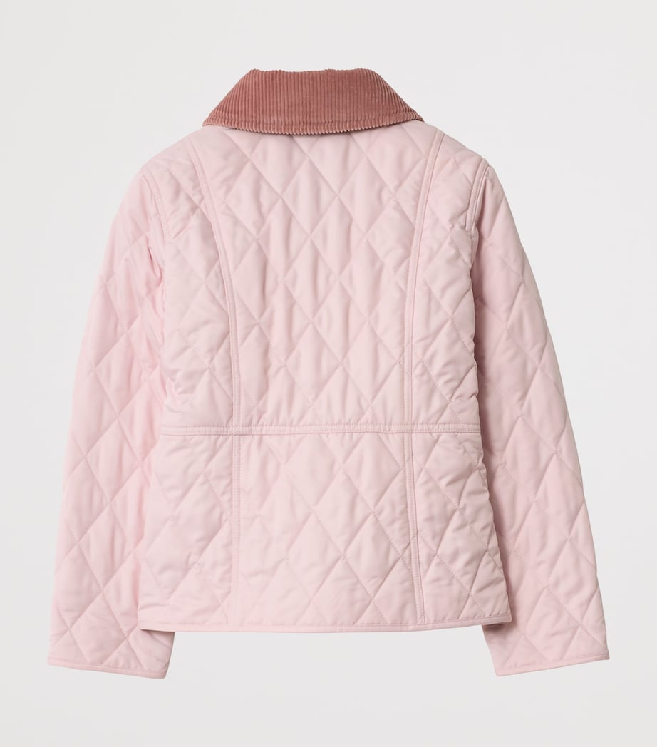 Burberry Kids Corduroy-Collar Quilted Jacket (2-12 Years)