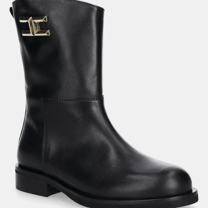 Детски кожени ботуши Elisabetta Franchi