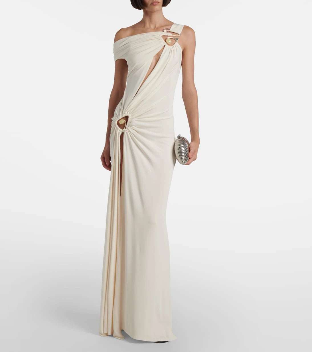 Christopher Esber - Draped jersey maxi dress