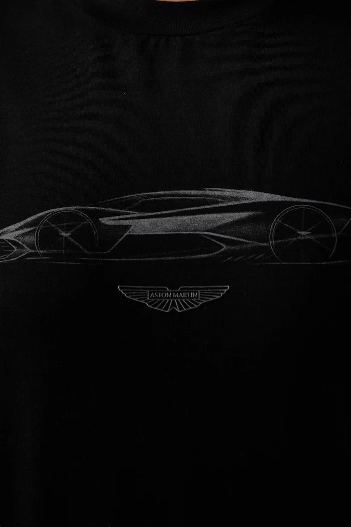 BOSS x Aston Martin erkek pamuklu tişört