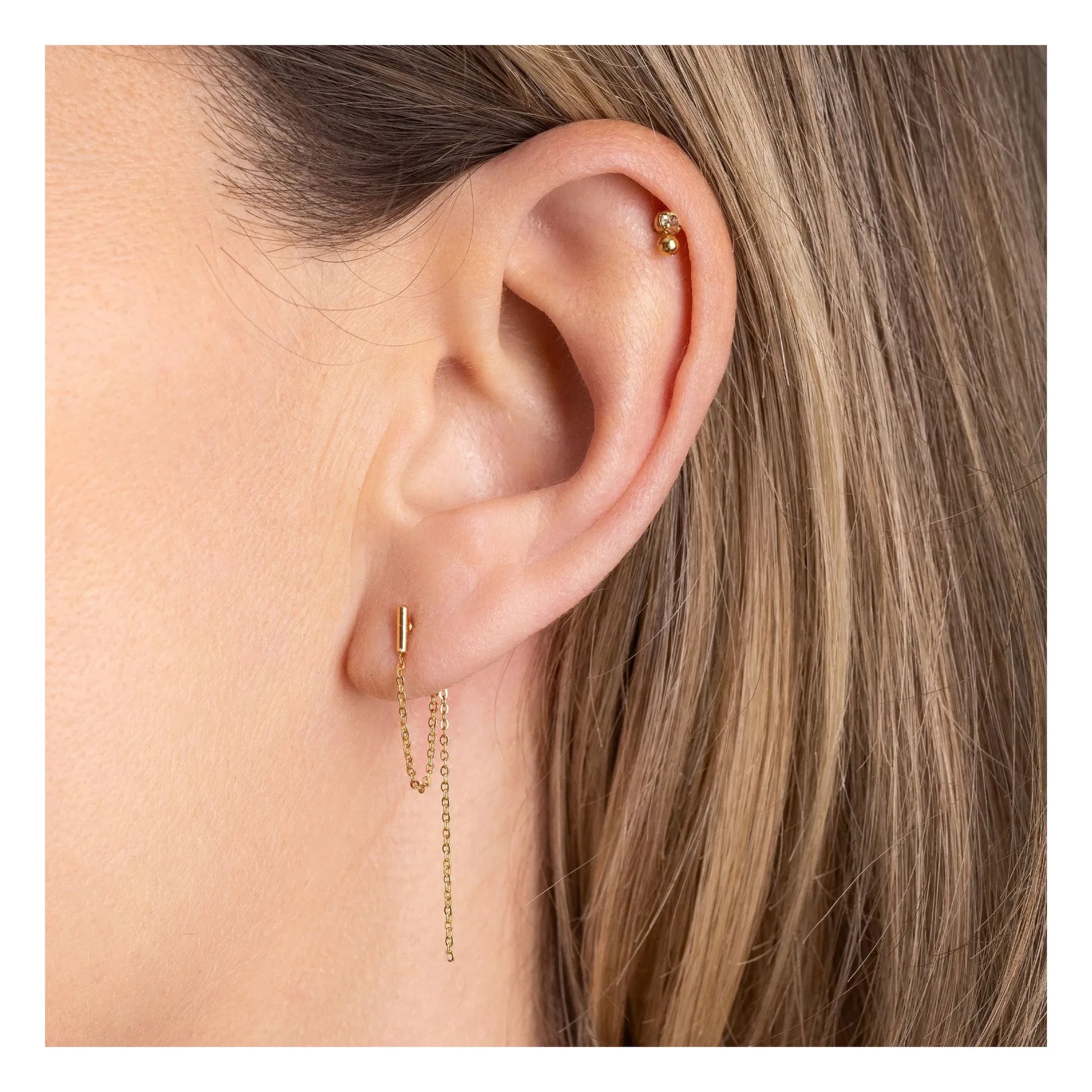 April Please - Robin earring | Gold