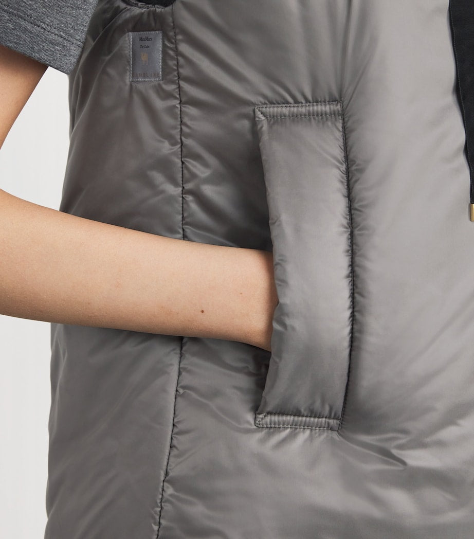 Max Mara Grey Water-Repellent Gilet
