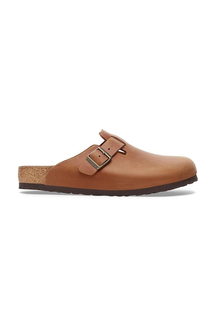 Чехли от набук Birkenstock Boston