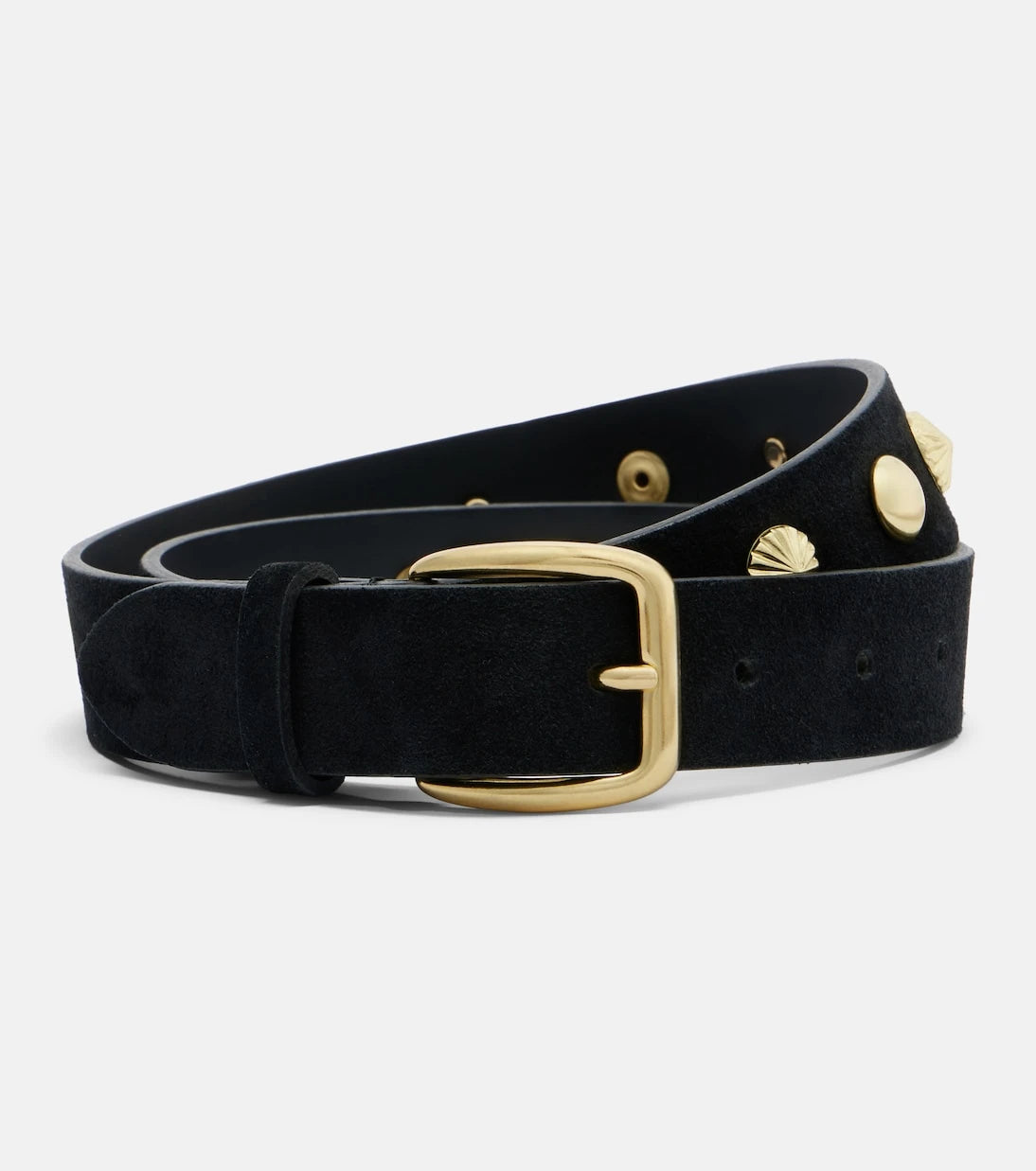 Nour Hammour - Eden studded suede belt