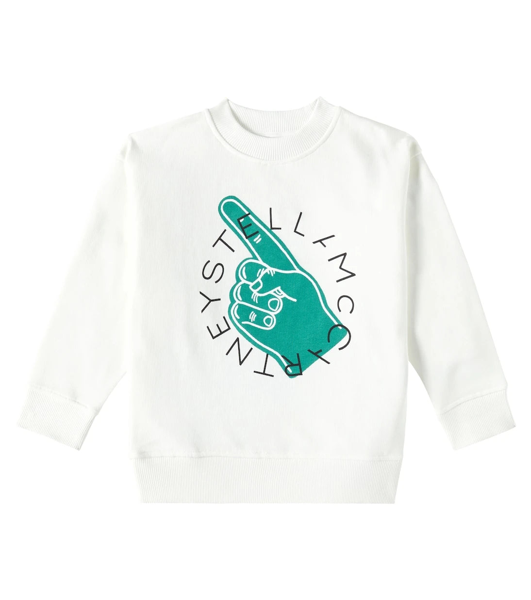 Stella McCartney Kids - Logo printed cotton jersey sweatshirt