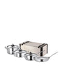 4-Piece Opus Prima Cookware Set STAINLESS STEEL