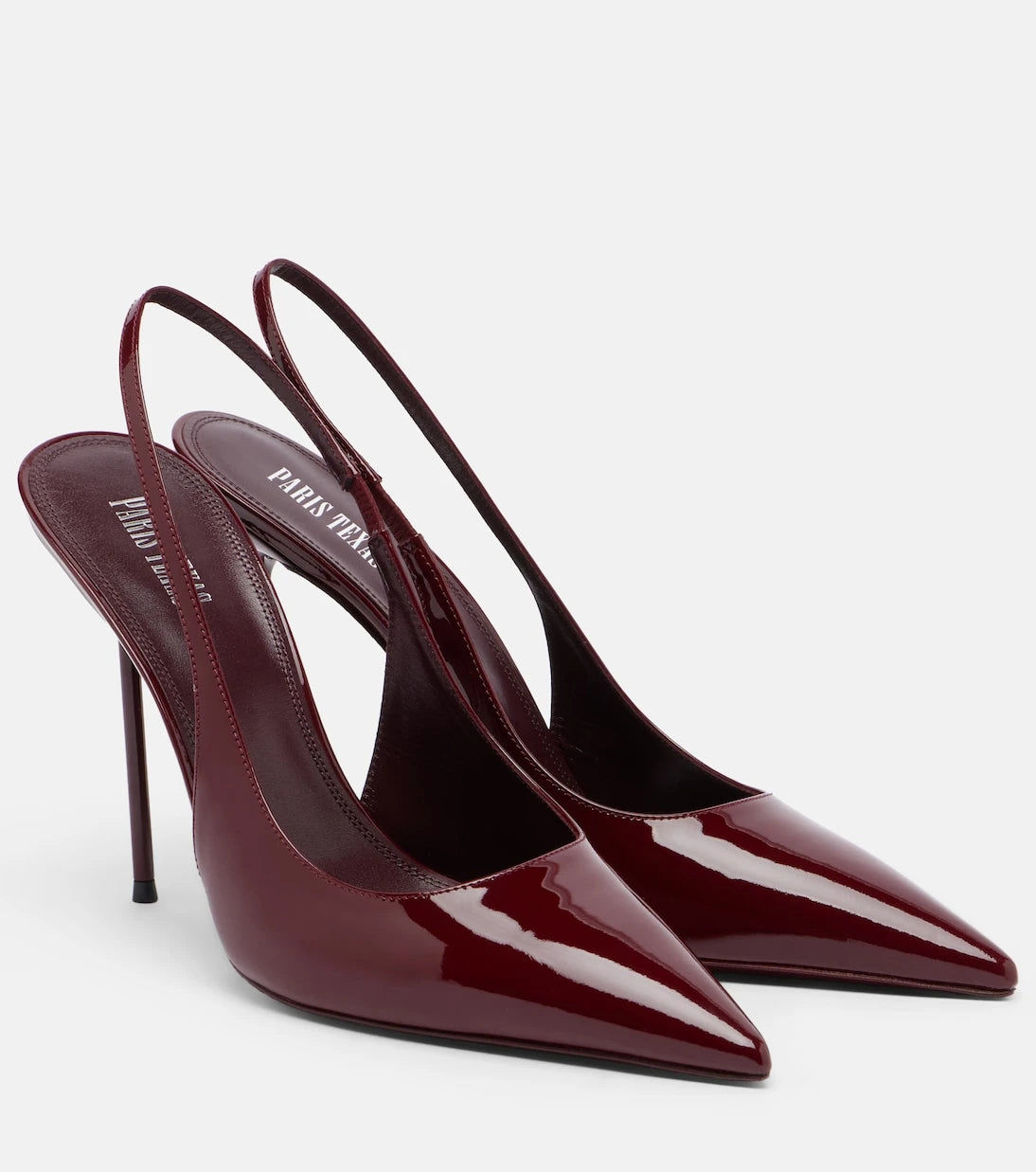 Paris Texas - Lidia patent leather slingback pumps