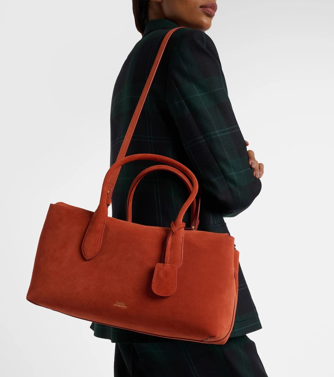 Polo Ralph Lauren - Bellport Medium suede tote bag