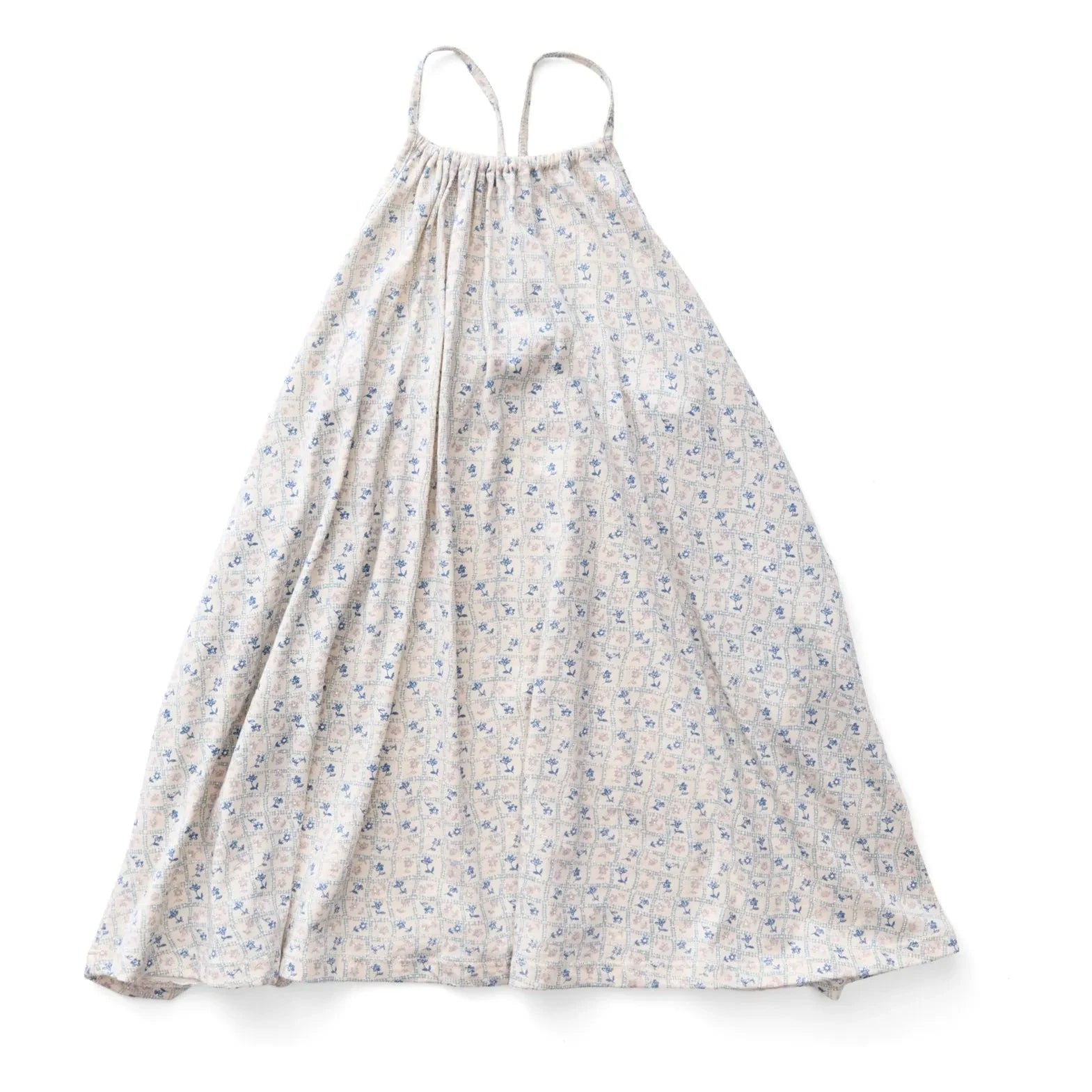 Soor Ploom - Loop Fleurie Organic Cotton Dress | Ecru