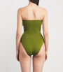 Eres Green Strapless Cassiopée Swimsuit