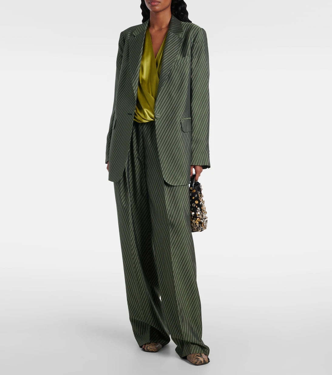 Dries Van Noten - Striped blazer