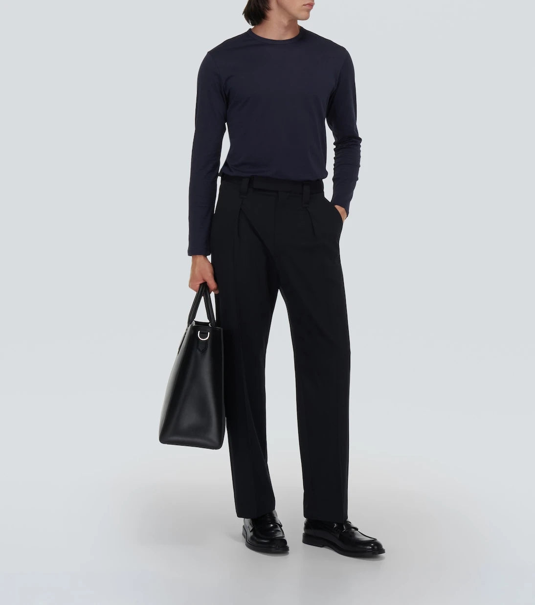 Sunspel - Classic long sleeve cotton T-shirt