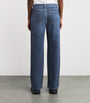 Rag & Bone Blue Miramar Low-Rise Wide-Leg Jeans