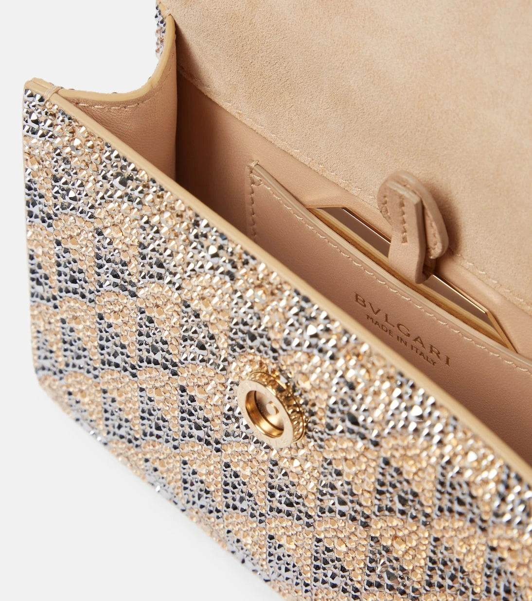 Bvlgari - Serpenti Forever Mini embellished crossbody bag