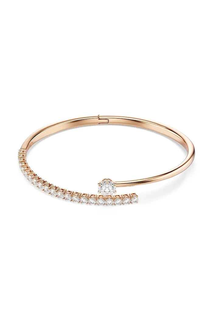 Swarovski kadın altın kaplama zirkon MATRIX bileklik
