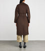 Weekend Max Mara Brown Virign Wool Double-Breasted Coat