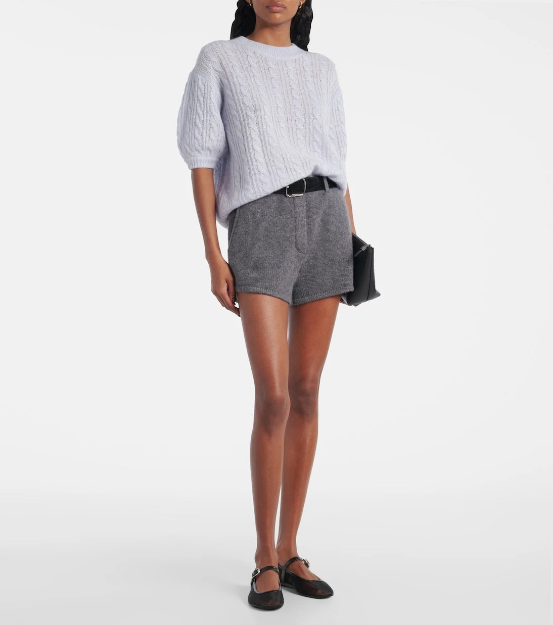 Lisa Yang - Kenzie cable-knit cashmere and silk sweater
