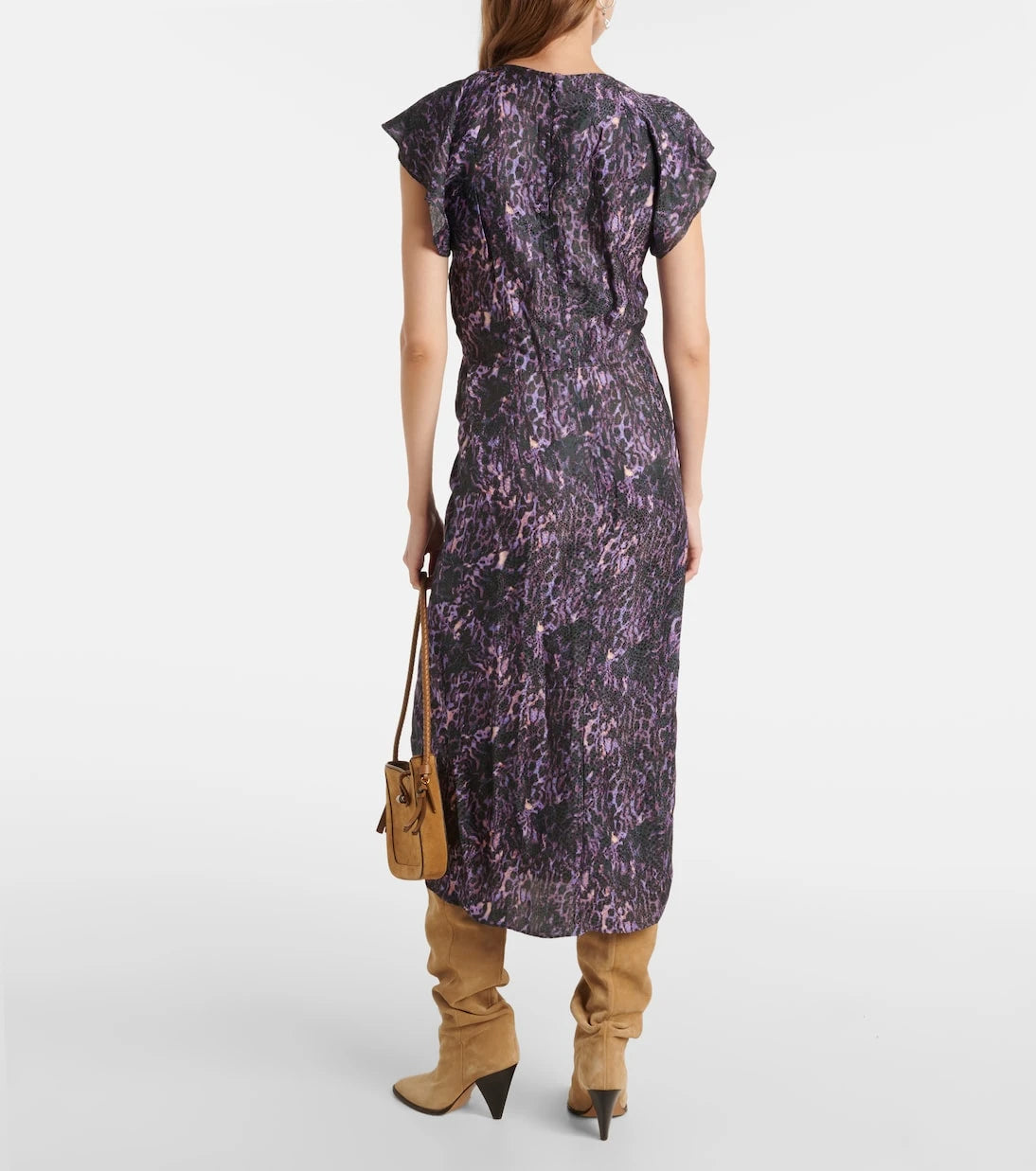 Isabel Marant - Lyndsay printed gathered midi dress