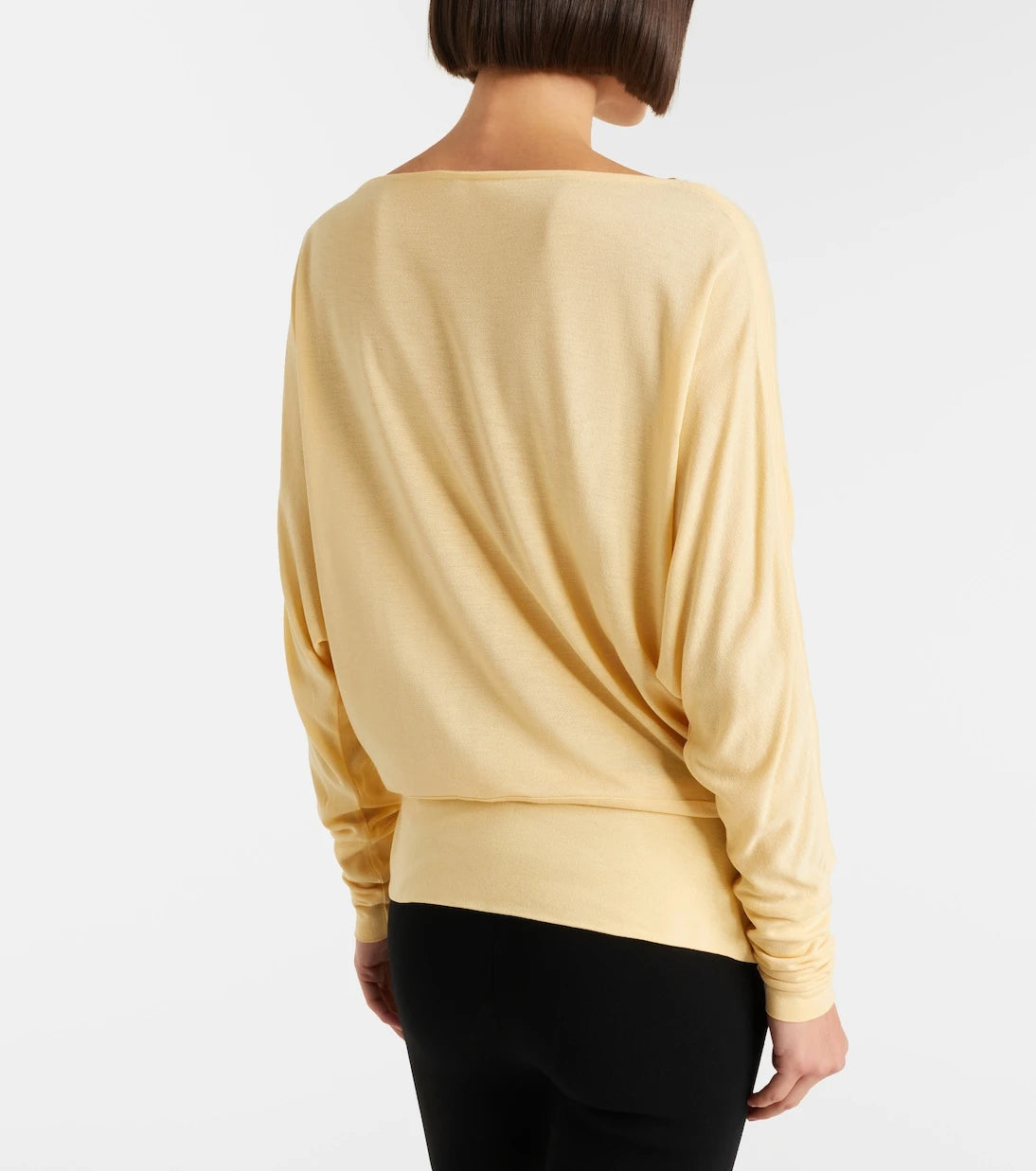 Toteme - Draped jersey top
