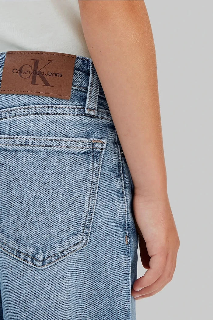 Детски дънки Calvin Klein Jeans HR WIDE