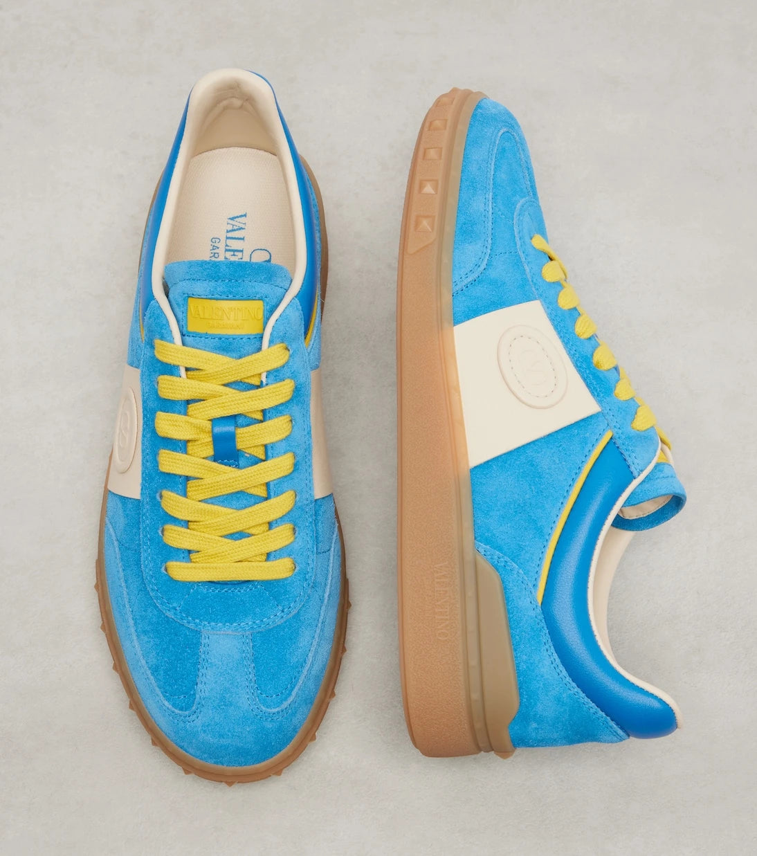 Valentino Garavani - Upvillage suede sneakers