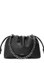 Medium Leather Flamenco Shoulder Bag