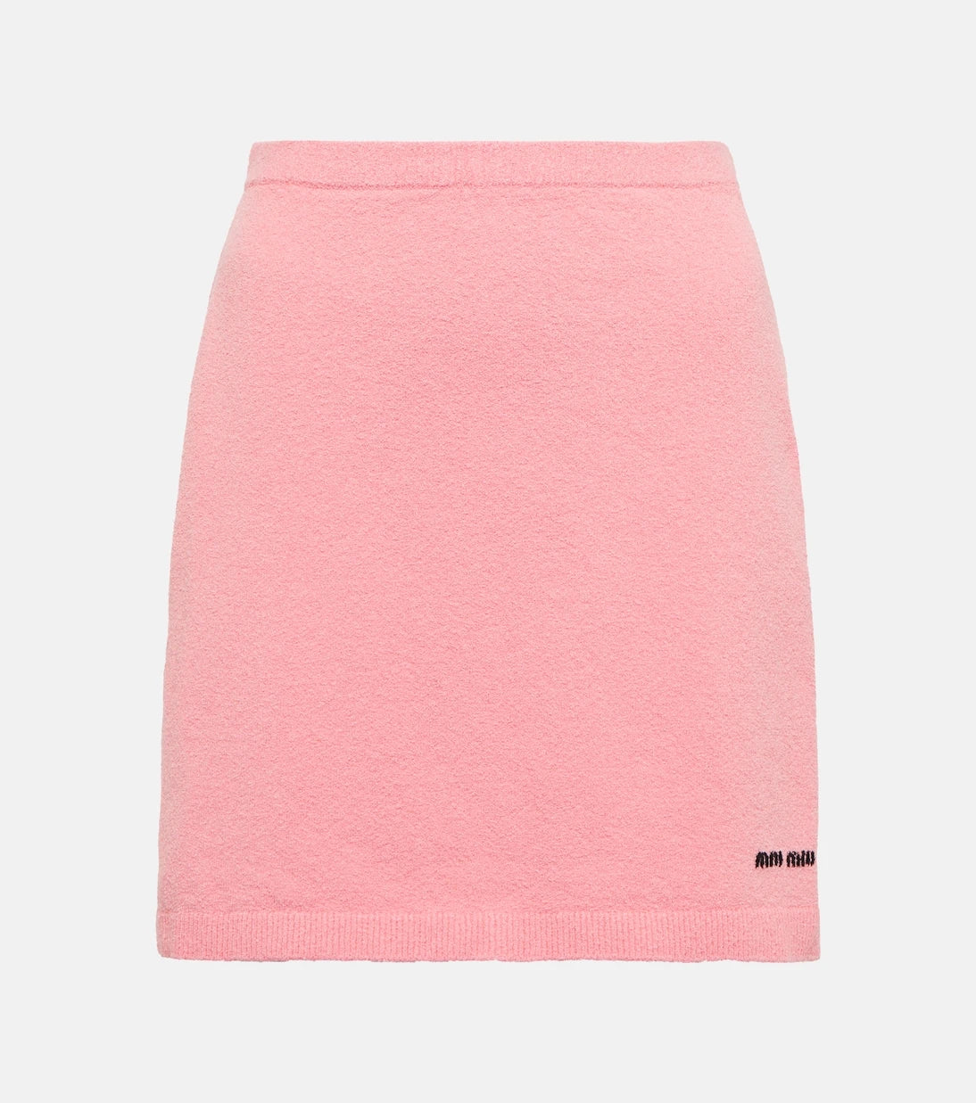 Miu Miu - Bouclé miniskirt