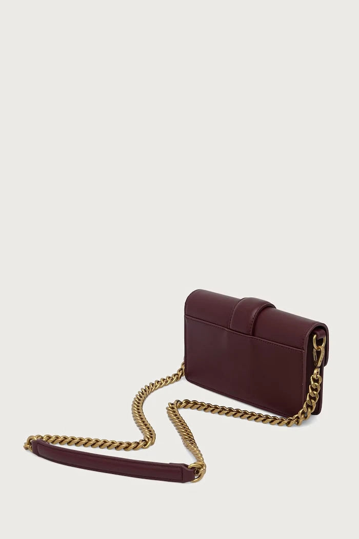 Just Cavalli suni deri kadın crossbody çanta