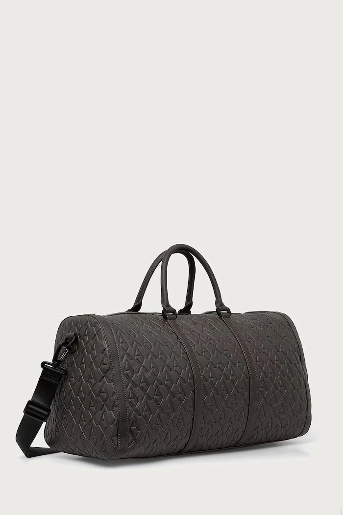 Armani Exchange erkek suni deri seyahat çantası