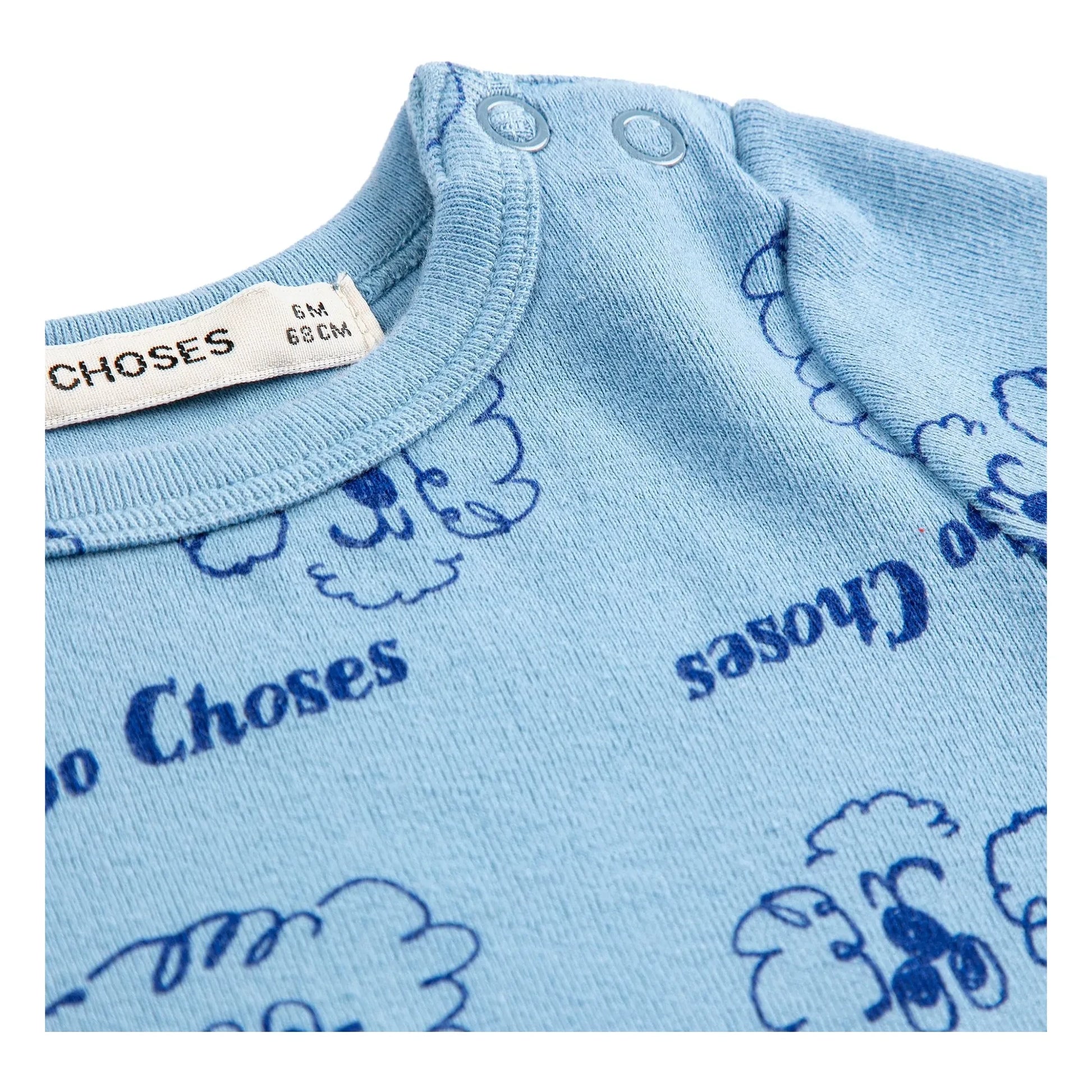 Bobo Choses - Body Dogs Organic Cotton | Blue