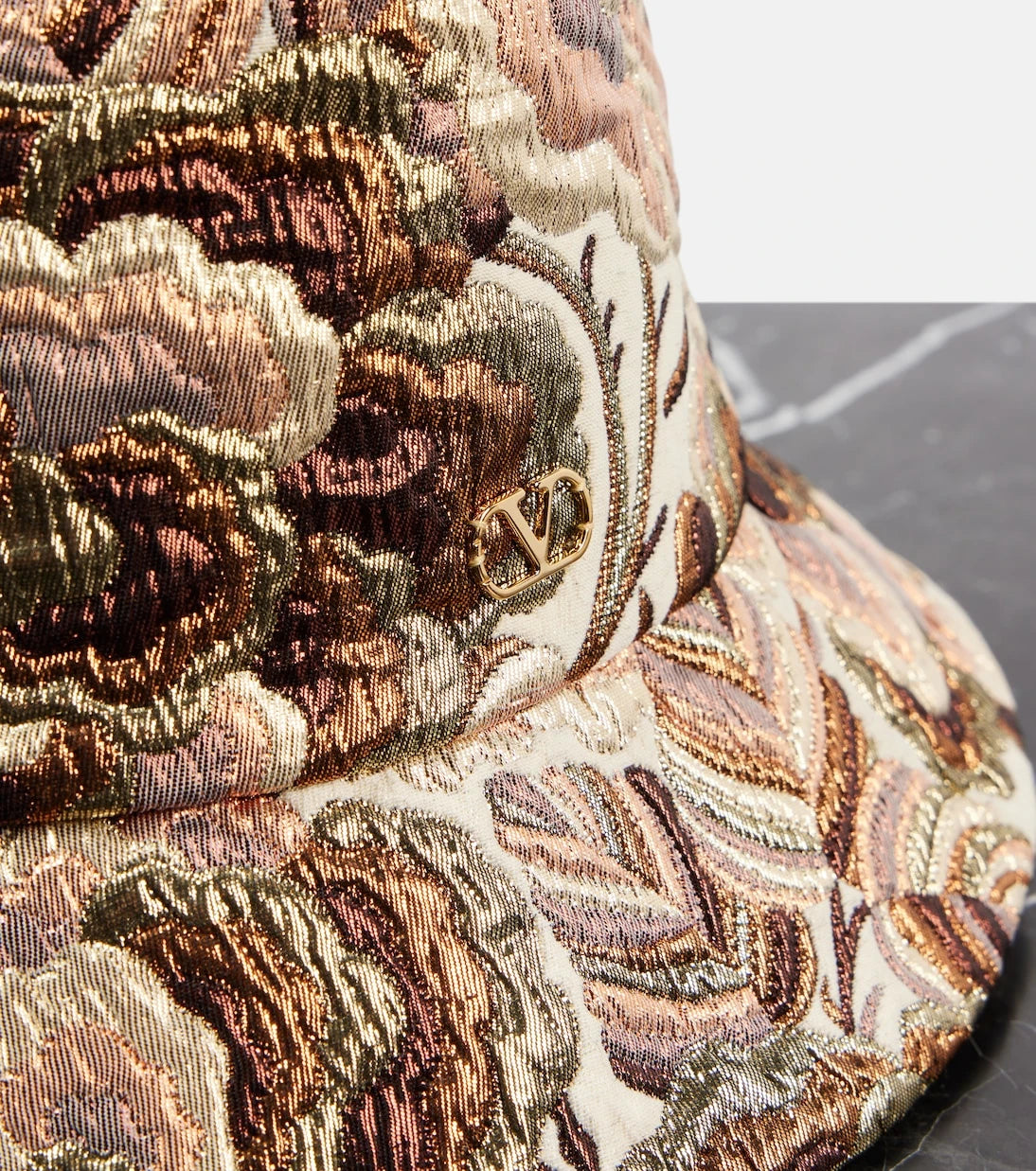 Valentino - Apres L'Hiver jacquard bucket hat