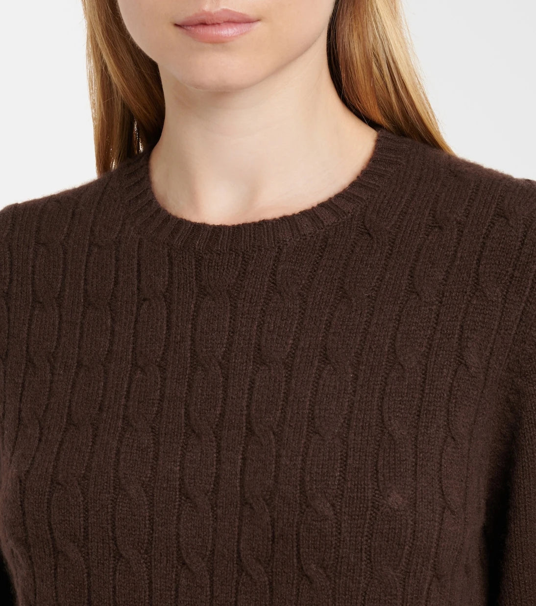 Jardin des Orangers - Cable-knit cashmere-blend sweater