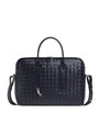 Leather Intrecciato Getaway Briefcase