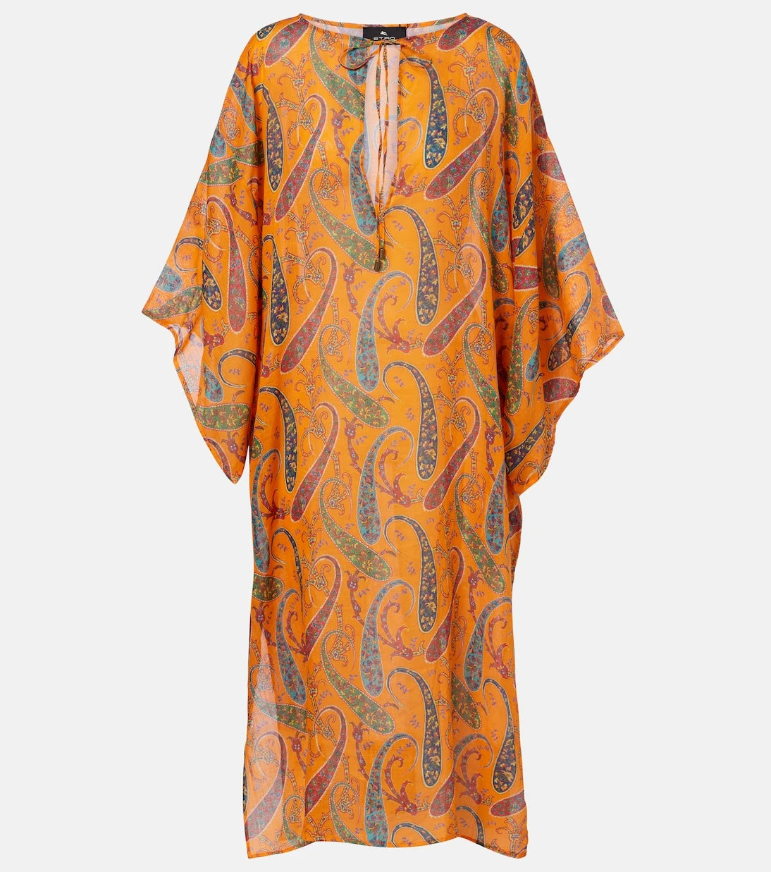 Etro - Paisley ramie kaftan